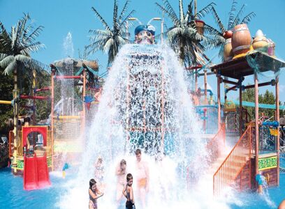 Tours in Korfu - Aqualand-einer der größten Wassererlebnisparks 